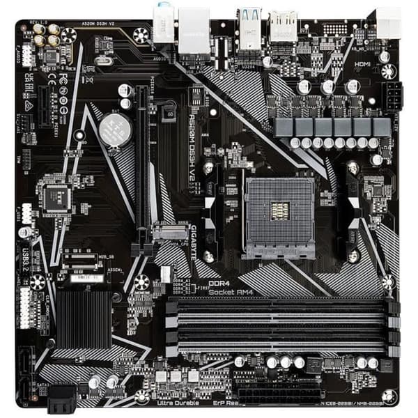 Moderkort - GIGABYTE - Moderkort A520M DS3H V2