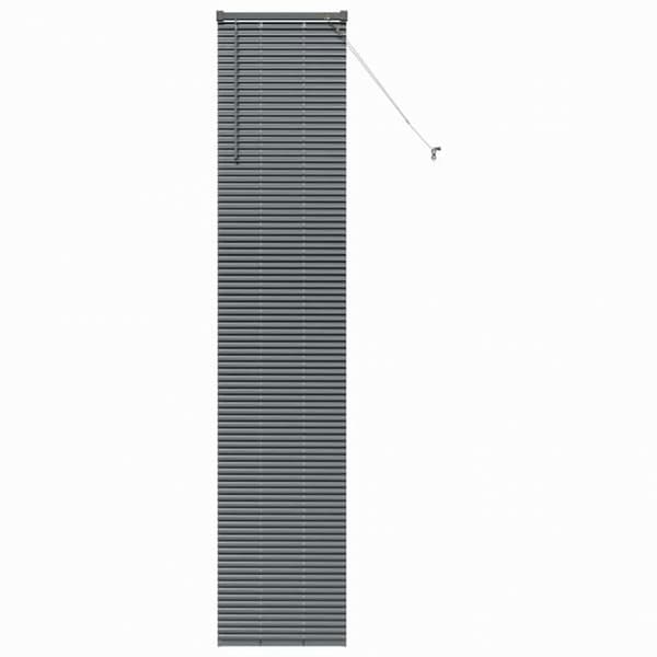 Mörkgrå aluminiummarkis 45 x 220 cm - VIDAXL