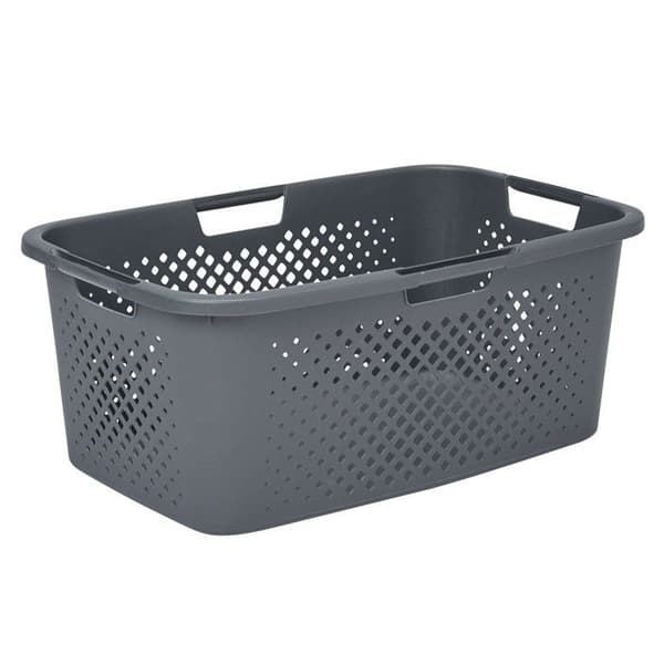 SUNDIS Pixel tvättkorg - 40 L - Grå