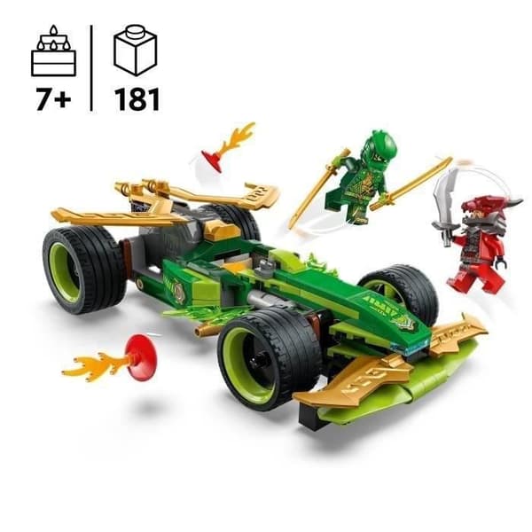 LEGO NINJAGO 71828 Lloyd's Pull-Back Race Car - Byggleksak