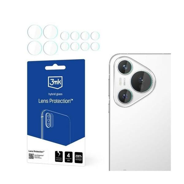 Cache objektiv för Huawei Pura 70 3MK 4 delar