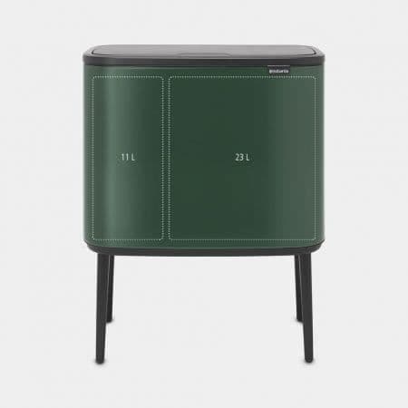 BRABANTIA Bo Touch Bin - 11+23 L - Furugrön