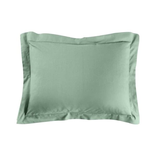 Rektangulär örngott 50x70 cm - 100% bomull - Salvia
