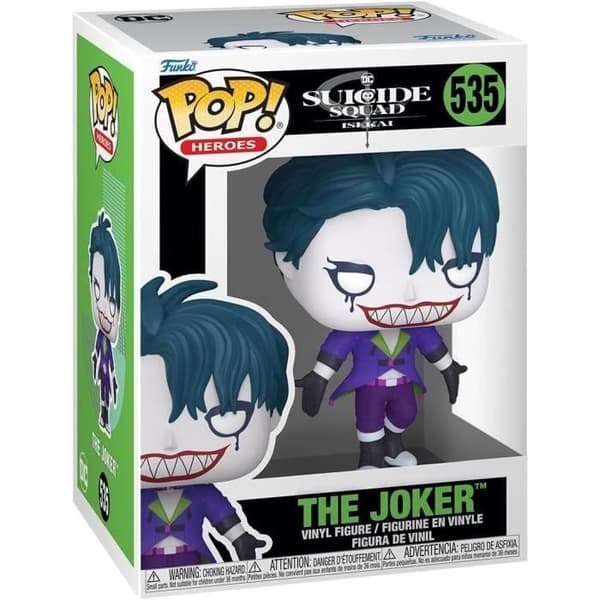 Figur - Funko Pop! - Joker - 9 cm - DC Comics - Förpackning med fönster