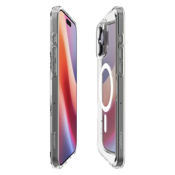 Spigen Ultra Hybrid MagSafe-fodral för iPhone 16 Pro - Vit