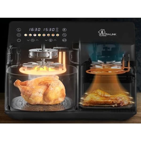Luftfritös - EXTRALINK - Hem SJ-1000 - 10 L - 2500 W - Variabel temperatur