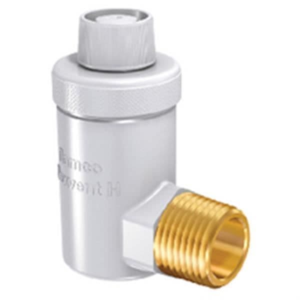 Flamco flexcon Flottörventil utan avstängningsventil FLEXVENT H-W 15x21 diameter 51mm vit Ref 27711