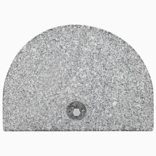 Parasolfot - vidaXL - Granit - 10 kg - Grå - Mått 40x28x4 cm