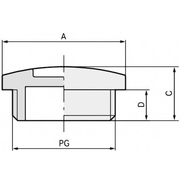 Stängning LAPP 52006010PG36 Polystyren 25 st