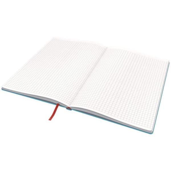 Cahier - Leitz - 44820061 - 80 blad - B5 - Hård omslag - Röd
