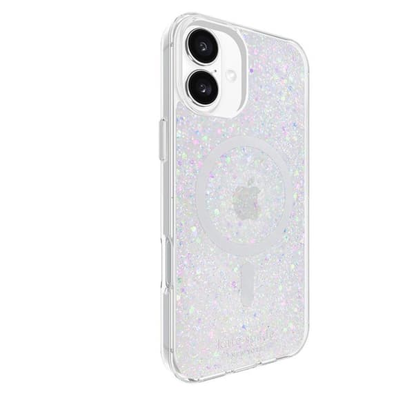 Skyddsskal - KATE SPADE - iPhone 16 Plus - Semi-rigid - Glänsande - Paljetter