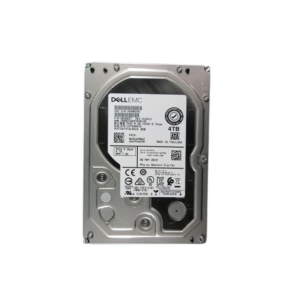 DELL Hårddisk 4TB 7200RPM 3,5" SATA III för Server/Arbetsstation 400-BRCS