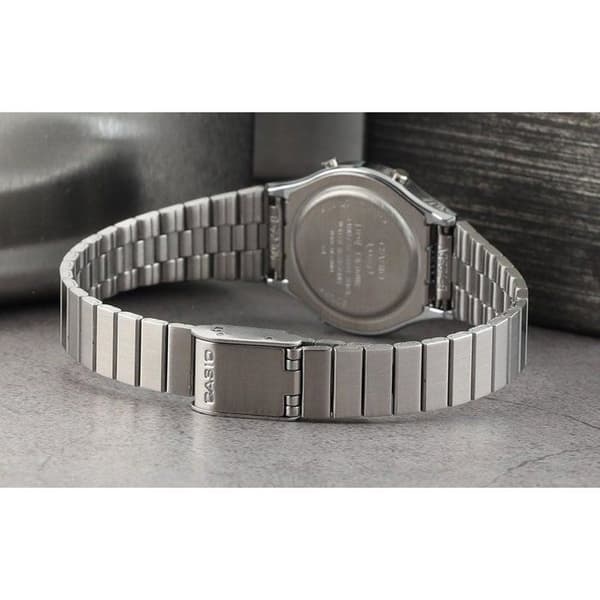 Klocka - CASIO - LA700WE - Unisex - Vit - Kvarts - Digital