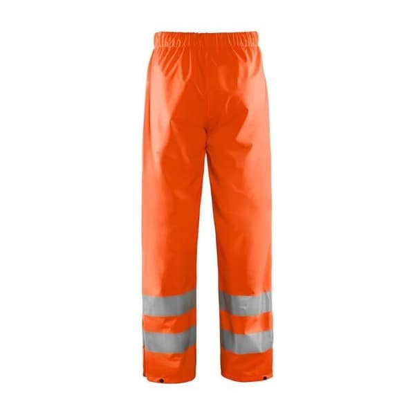 Högsynlighets regnbyxor BLAKLADER - Nivå 1 - Fluorescerande orange