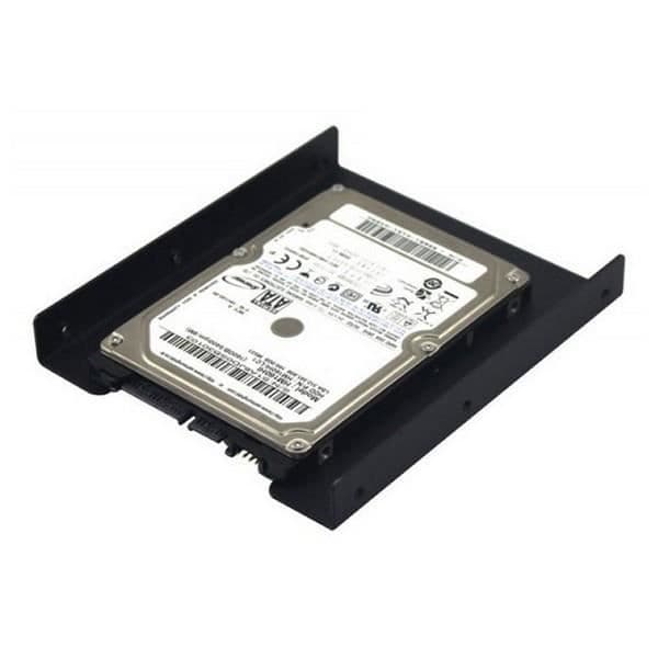Adaptör - CoolBox - COO-AB3525M - Metall - 2,5" till 3,5" - Svart