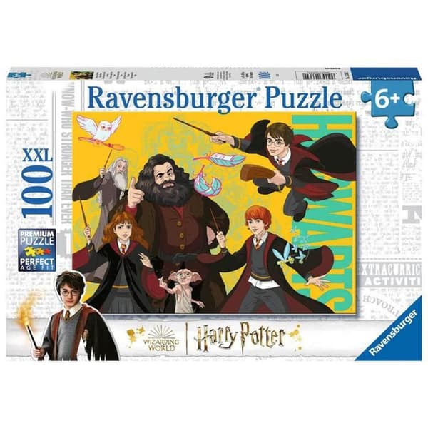 Pussel 100 bitar XXL: Harry Potter och andra trollkarlar