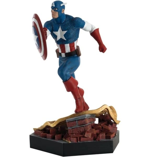 Figurine - Marvel - Captain America - 1/18 - Multikolor - Samlarfigur - Avengers