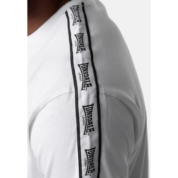 T-shirt Lonsdale Sheviock - vit