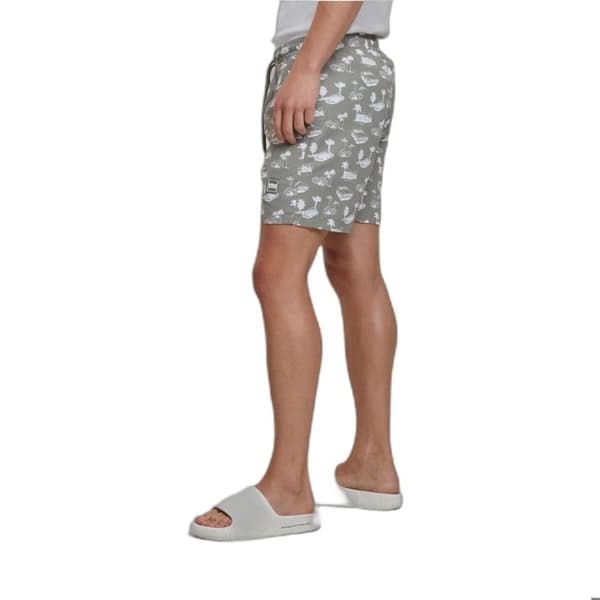 Urban Classics mönster badshorts