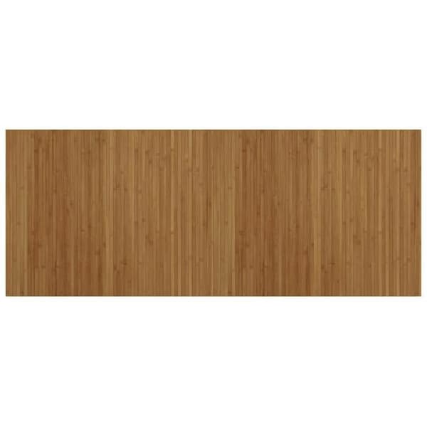 vidaXL Rektangulär matta brun 80x200 cm bambu 376776