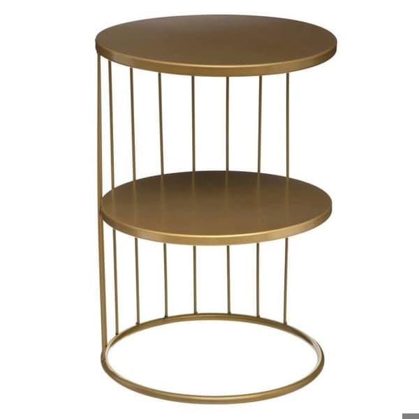 Sidobord "Kobu" guld D36cm - Atmosphera Inredningsdesigner