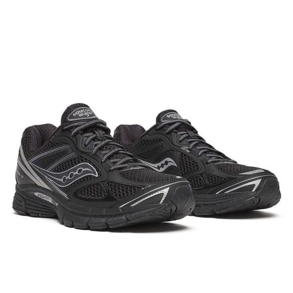 Baskets Saucony ProGrid Guide 7 Svart Silver – Dynamisk dämpning och stabilitet för dina löpningar