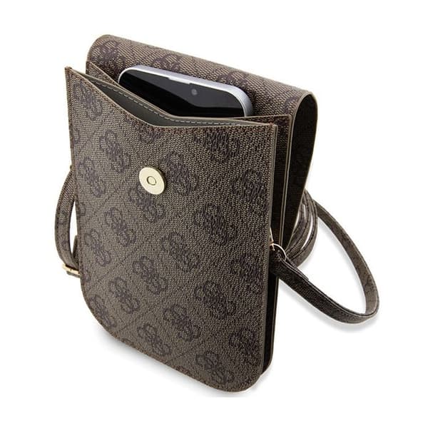 Axelväska Stripe 4G modell Guess Brown