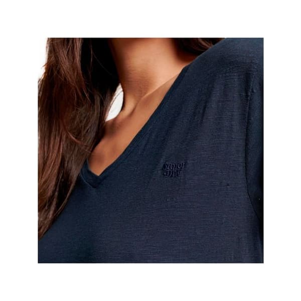 T-shirt Superdry Dam Authentic Blå Bomull