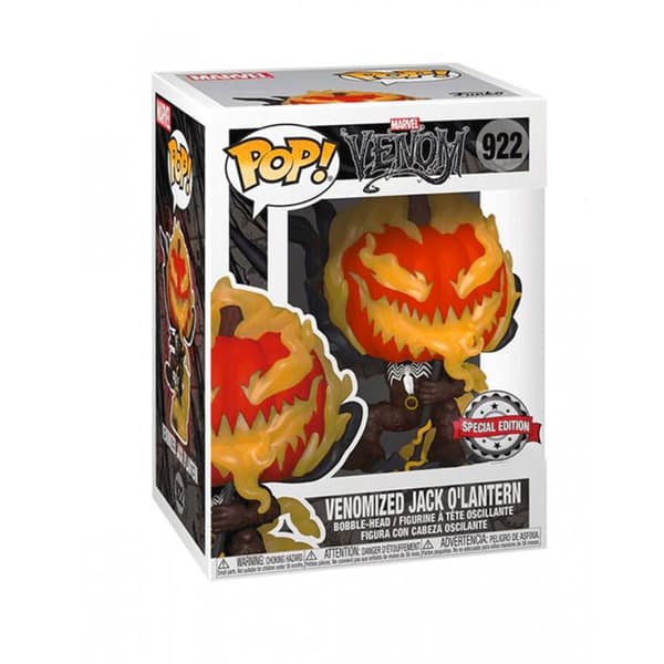 Funko Pop! Marvel: Venom - Jack O'Lantern - USA exklusivt - KONFIDENTIELLT