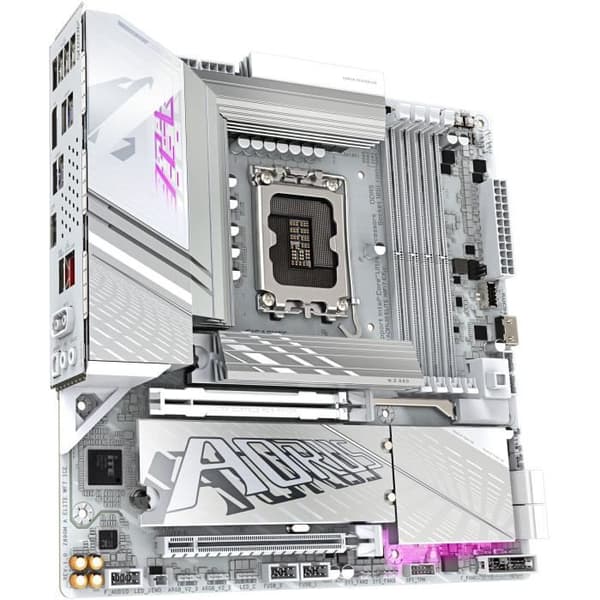 Moderkort - GIGABYTE - Z890M AORUS ELITE WIFI7 ICE