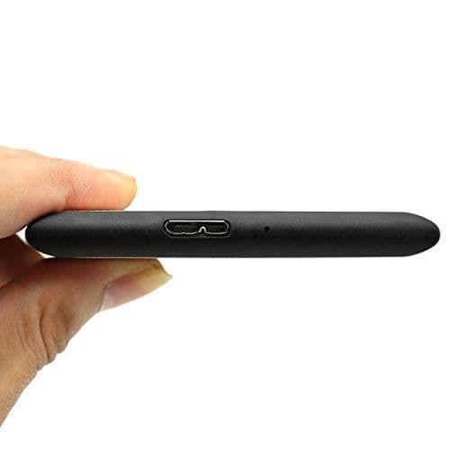 Bärbar extern hårddisk - All-Aluminium - 1TB - USB 3.0