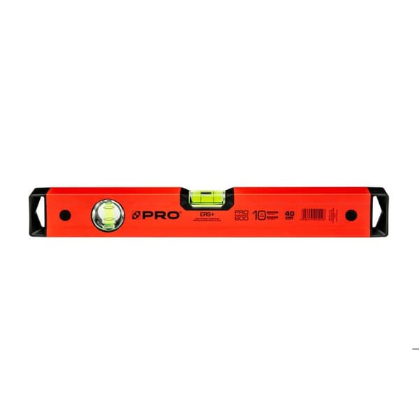 Vattenpass - MERA - PRO600 (PRO-A1040) - 40 cm - Hållbar profil - ERS+ bubbel