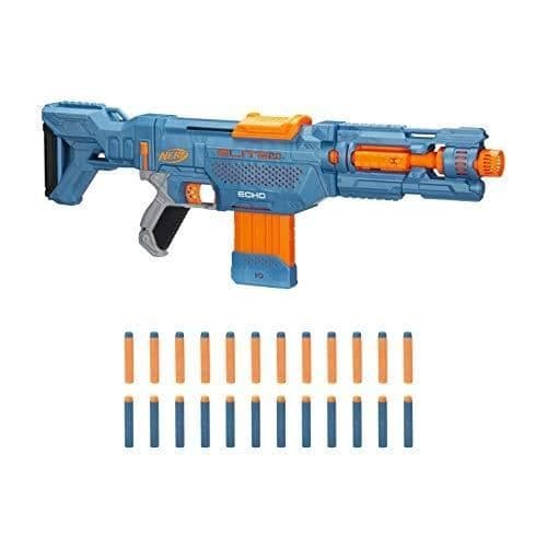 Leksak - NERF - BLASTER ECHO CS-10 - 24 Pil - Pump-action - Räckvidd 27m