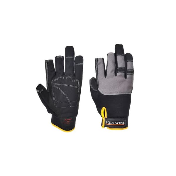 Powertool Pro - Högpresterande Handske - M - Svart - Portwest
