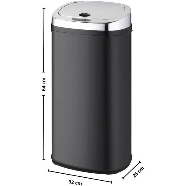 Automatisk Kökssopbehållare - LARGO - KITCHEN MOVE - 42 L - Svart