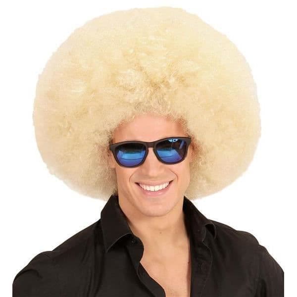 Perruque - WIDMANN - Gigantisk afroperuk - Blond - Syntetisk - Unisex
