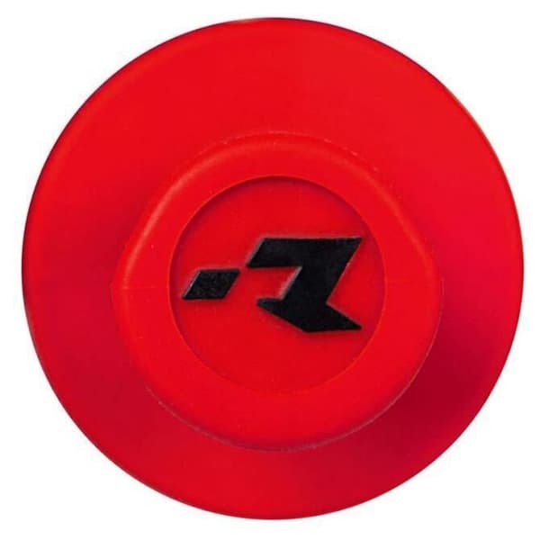 Motocrossgrepp R-Tech R20 Lock-on 1/2 Waffle - fluorröd - TU
