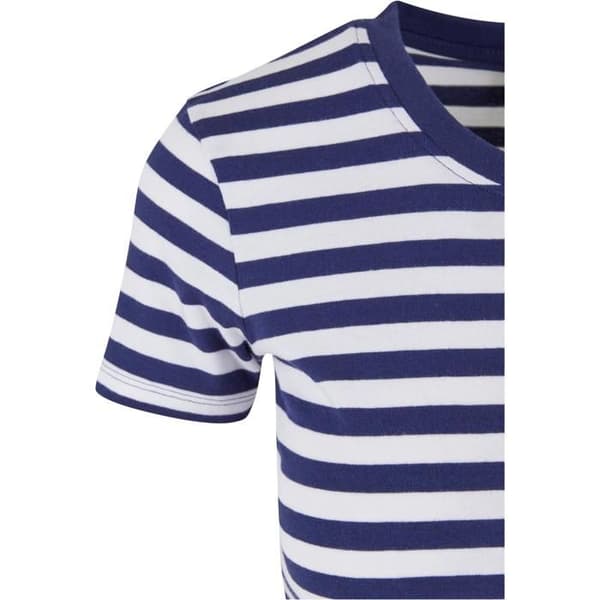 Kort randig T-shirt dam Urban Classics