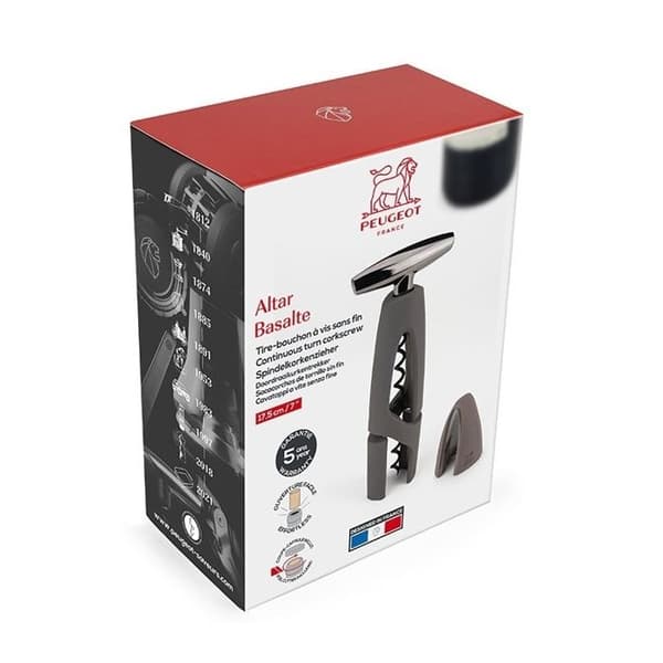 Korkskruv - Peugeot - 200473 - Basalt - Soft touch - 17 cm
