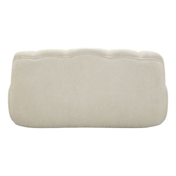 Soffa Design 2 Platser 'Ball' 145cm Vit