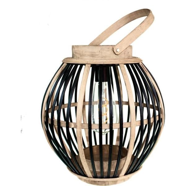 Bambulampa - Olivie - Svart