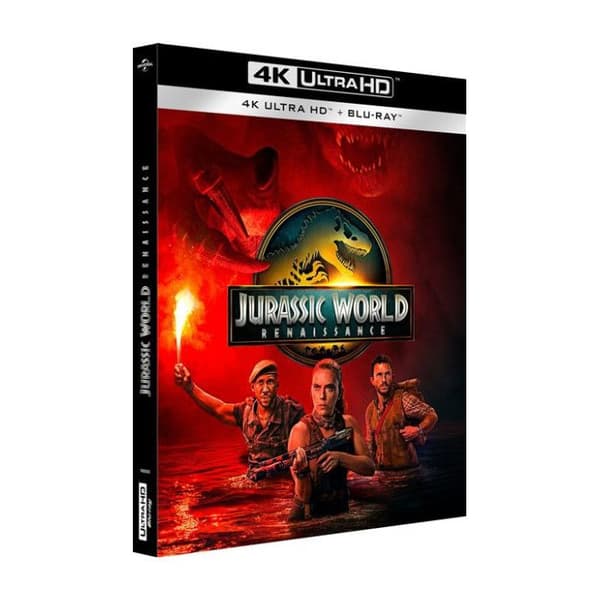 Jurassic World : Renaissance Blu-ray 4K Ultra HD