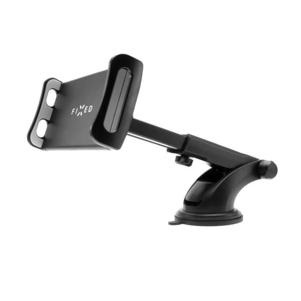 Universal tablettstöd - FIXED - Tab XL - Lång sugkopp - För surfplattor 7-13 tum - Svart