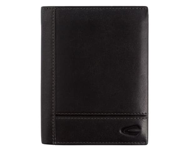 Plånbok - camel active - Tokyo Wallet 54360 - Läder - Svart - Klassisk