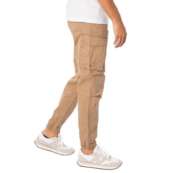 Kane Noah - Cuffed Cargo Pants - Jack & Jones - Herr - Brun