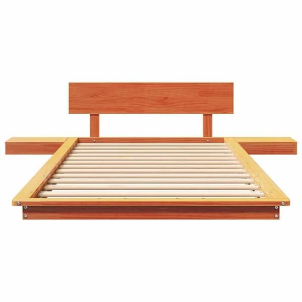 vidaXL Sängram Brun 80 x 200 cm trä 872421