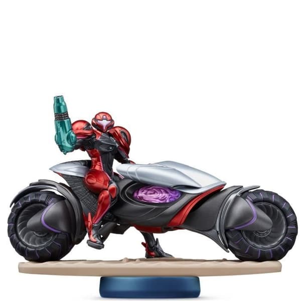 Figur Amiibo - Samus & Vai-O-La • Samling Metroid