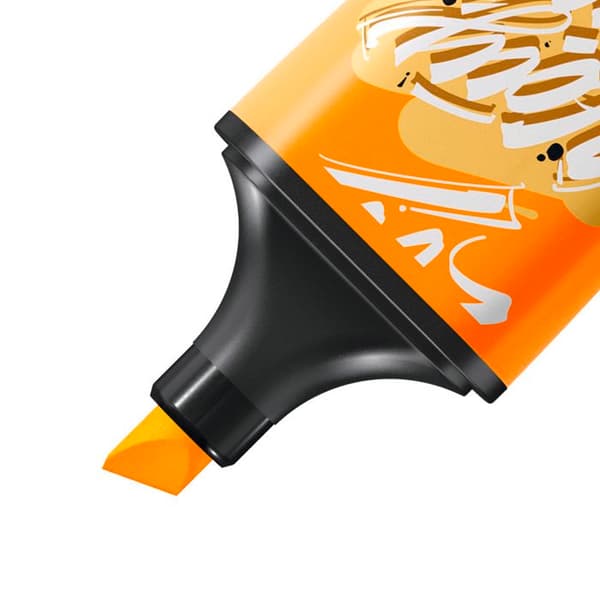 Marker - STABILO - BOSS MINI - Orange - Sned spets - Vattenbaserat bläck