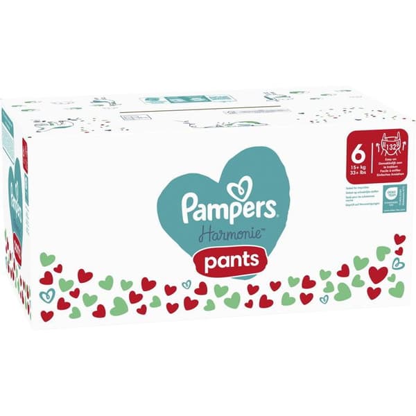 PAMPERS Byxor Harmony ark. 6 (132 st)