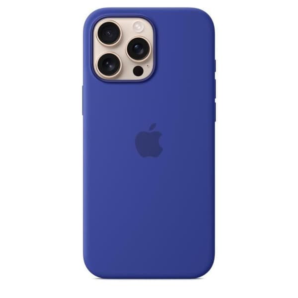 APPLE iPhone 16 Pro Max - Silikonfodral med MagSafe - Ultramarine